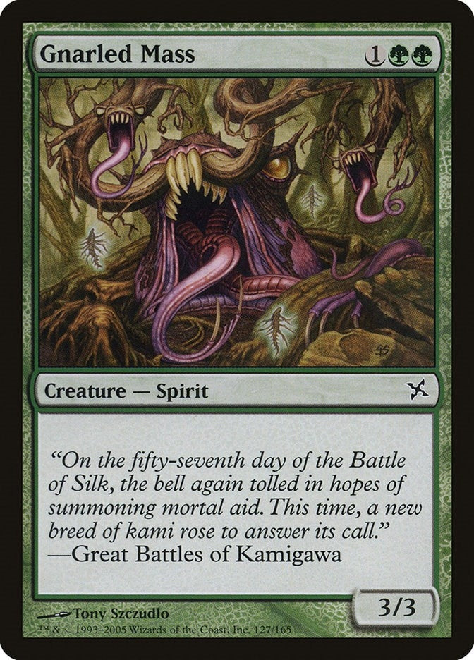 Gnarled Mass (127) [BOK] - MTG Single