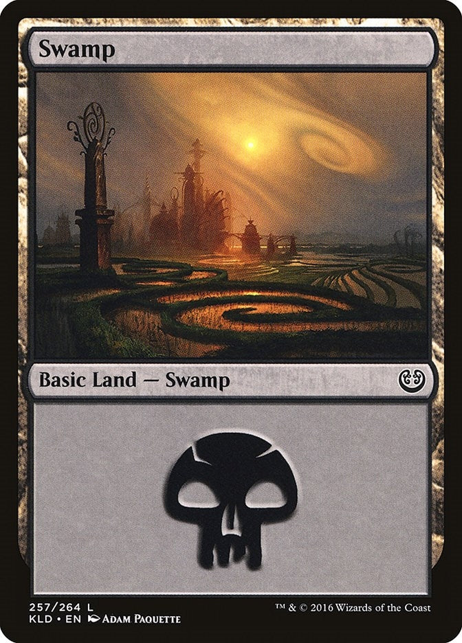 Swamp (257) (257) [KLD] - MTG Single