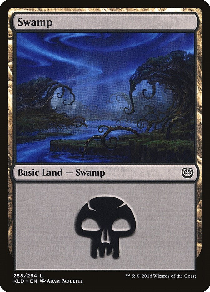Swamp (258) (258) [KLD] - MTG Single