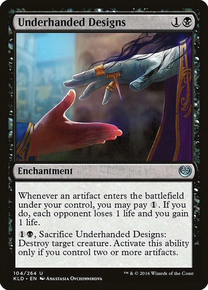 Underhanded Designs (104) [KLD] - MTG Single