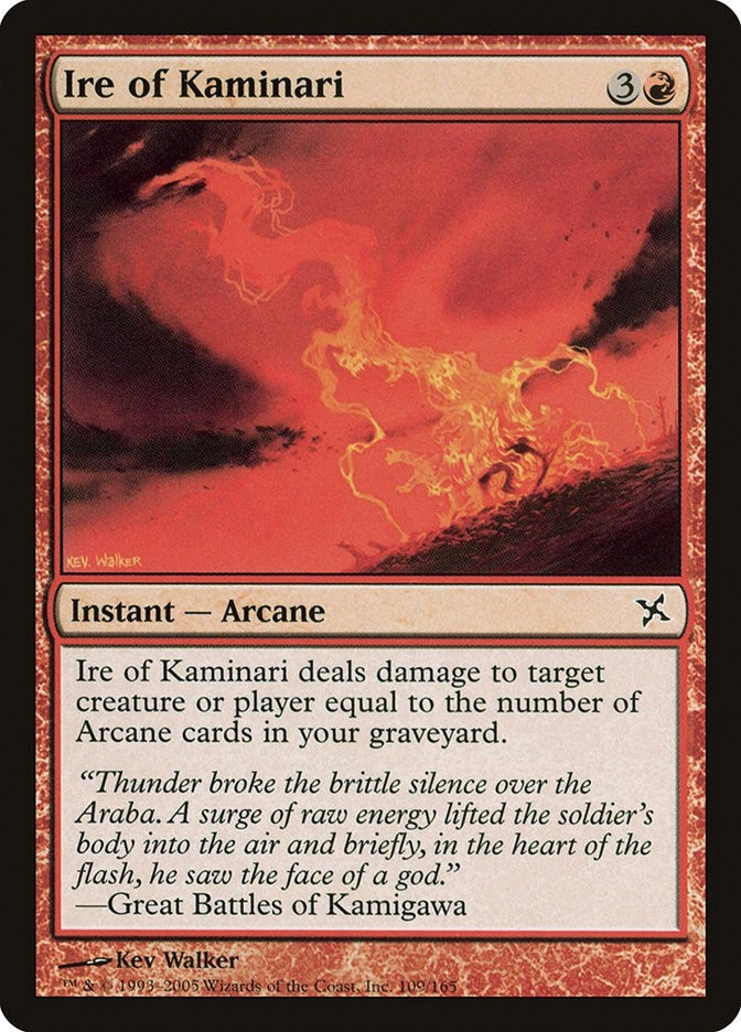 Ire of Kaminari (109) [BOK] - MTG Single