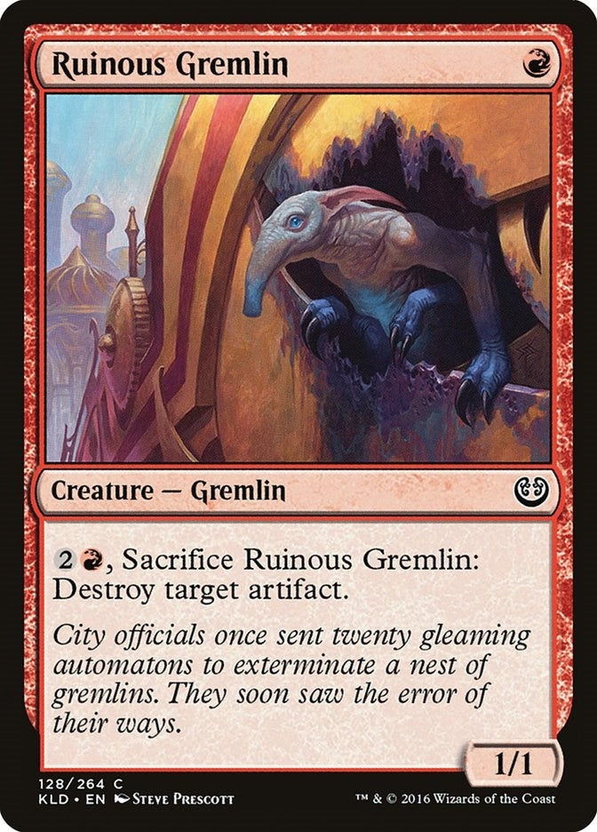 Ruinous Gremlin (128) [KLD] - MTG Single