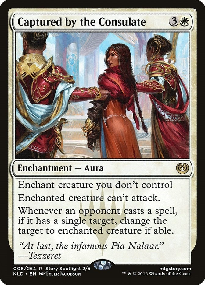 Captured by the Consulate (8) [KLD] - MTG Single