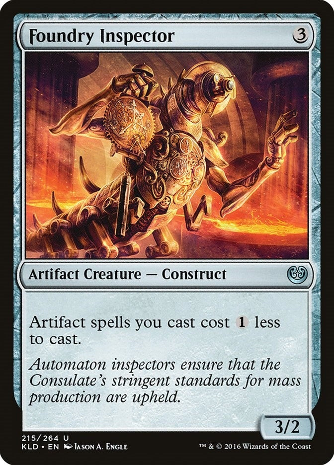Foundry Inspector (215) [KLD] - MTG Single