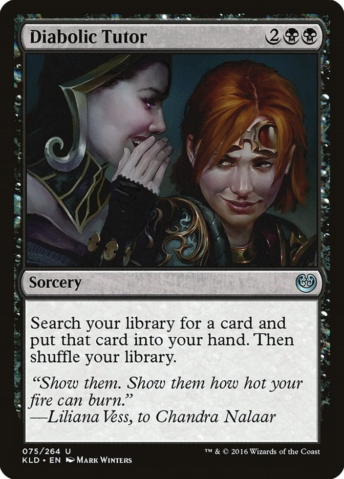 Diabolic Tutor (75) [KLD] - MTG Single