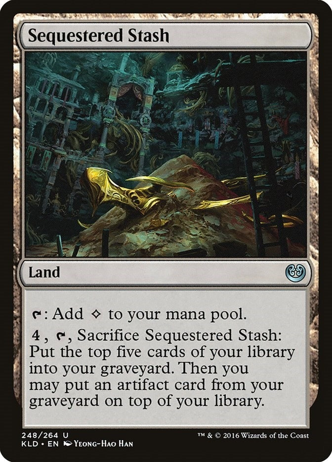 Sequestered Stash (248) [KLD] - MTG Single