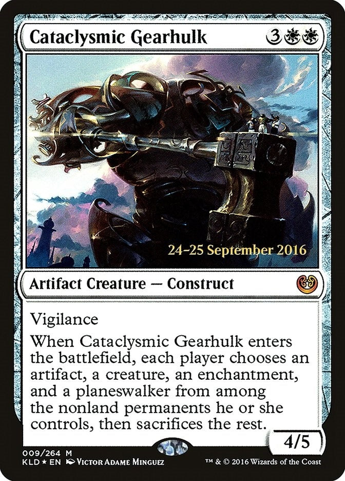 Cataclysmic Gearhulk (9) [PRE] - MTG Single