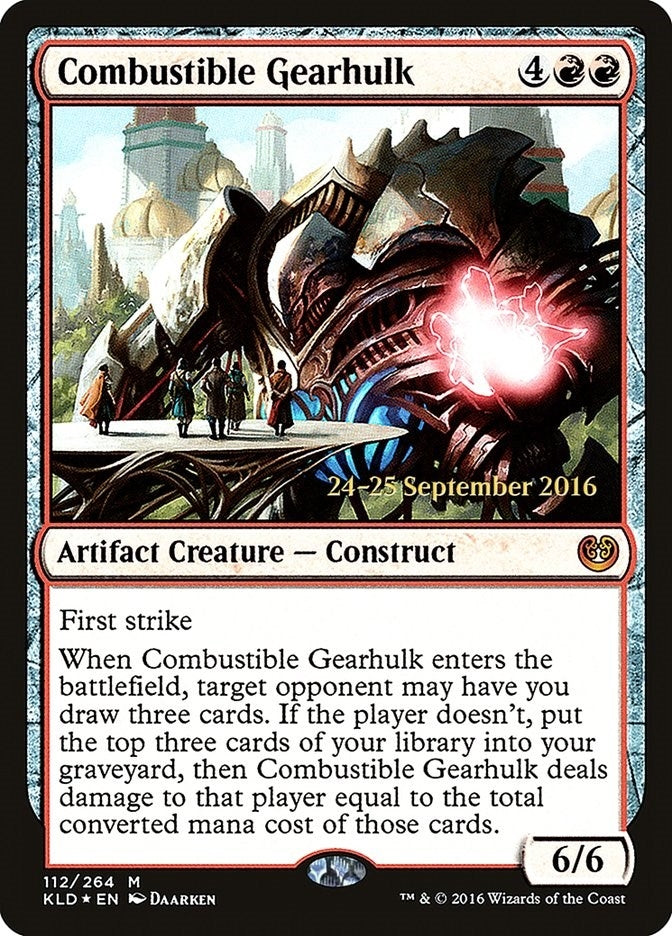 Combustible Gearhulk (112) [PRE] - MTG Single