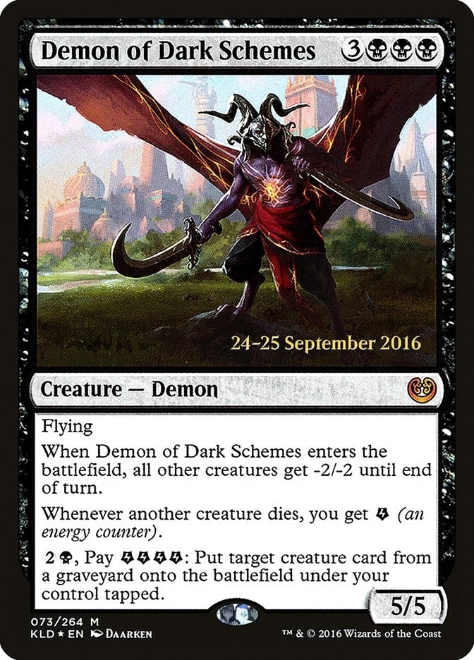 Demon of Dark Schemes (73) [PRE] - MTG Single