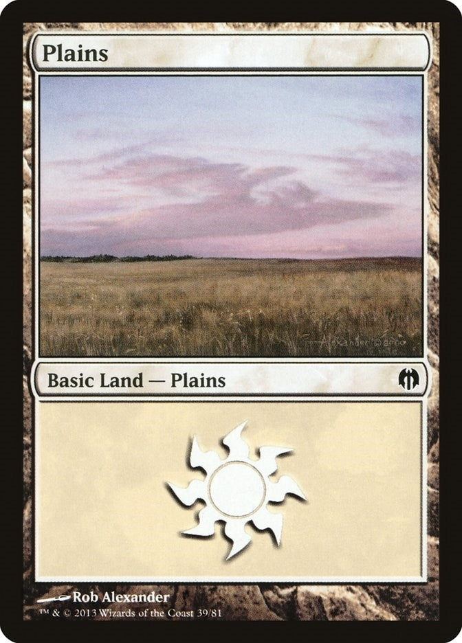 Plains (39) (39) [DDL] - MTG Single