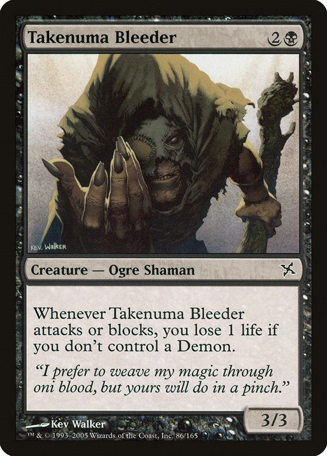 Takenuma Bleeder (86) [BOK] - MTG Single