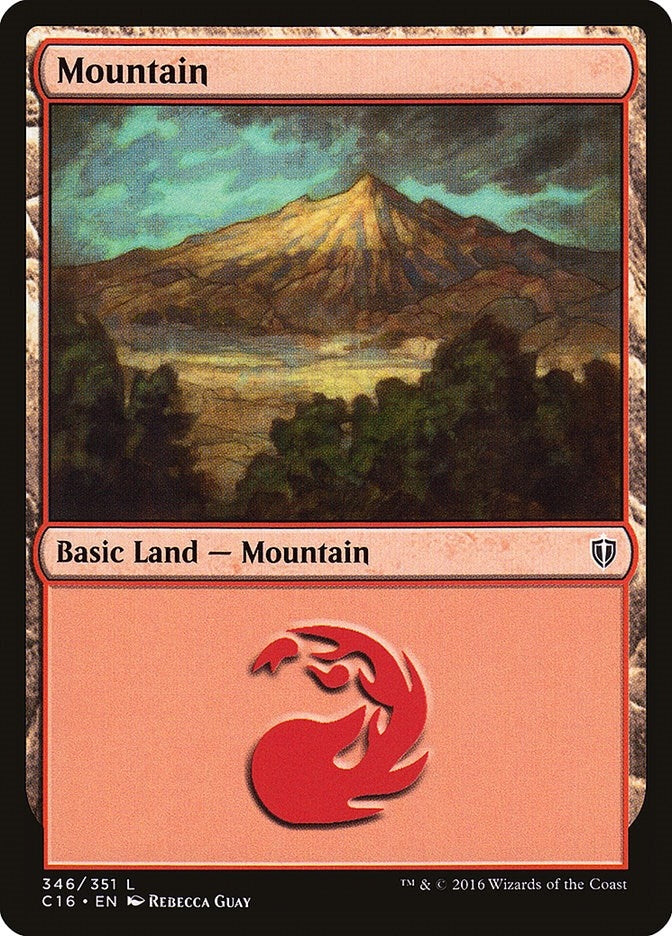 Mountain (346) (346) [C16] - MTG Single