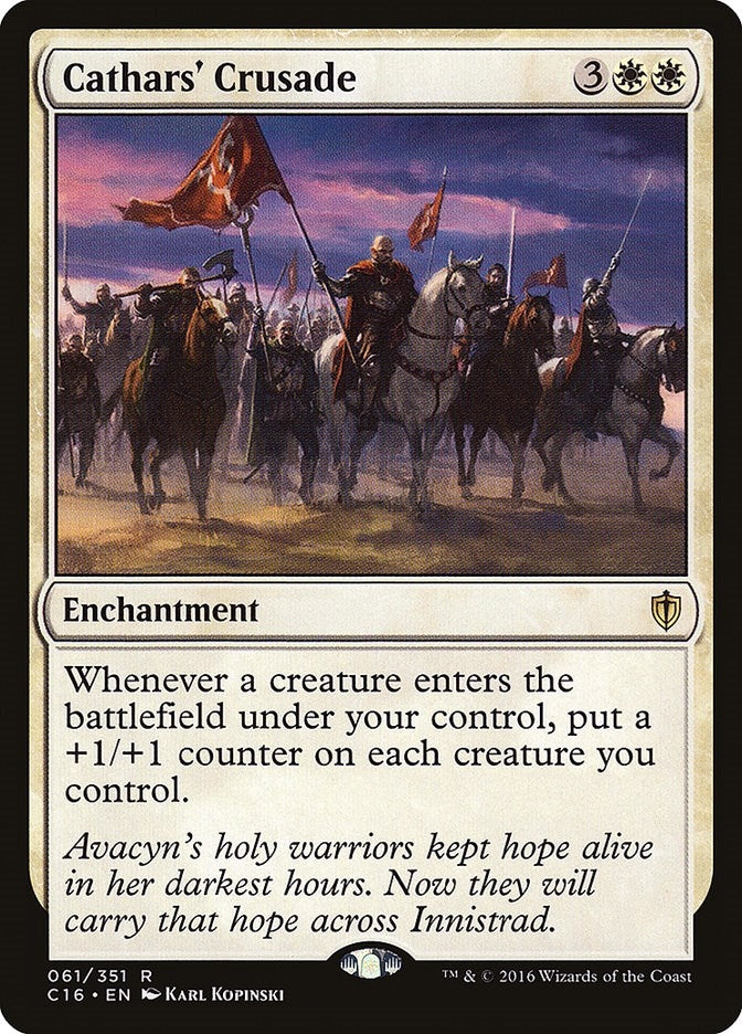 Cathars’ Crusade (61) [C16] - MTG Single
