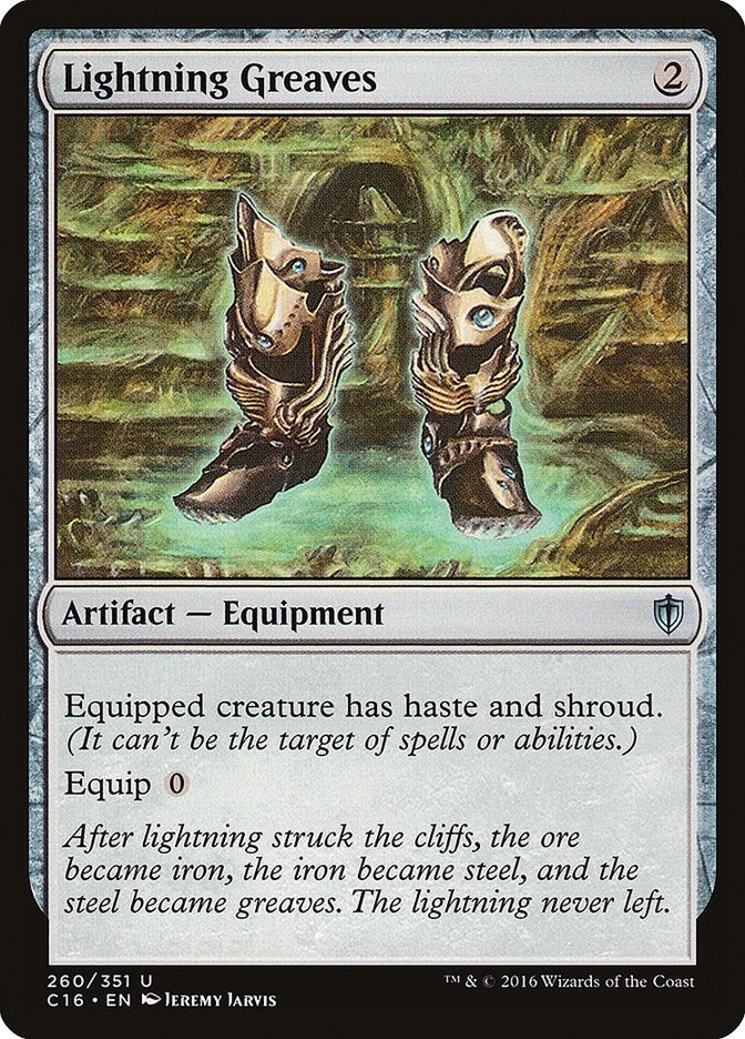 Lightning Greaves (260) [C16] - MTG Single