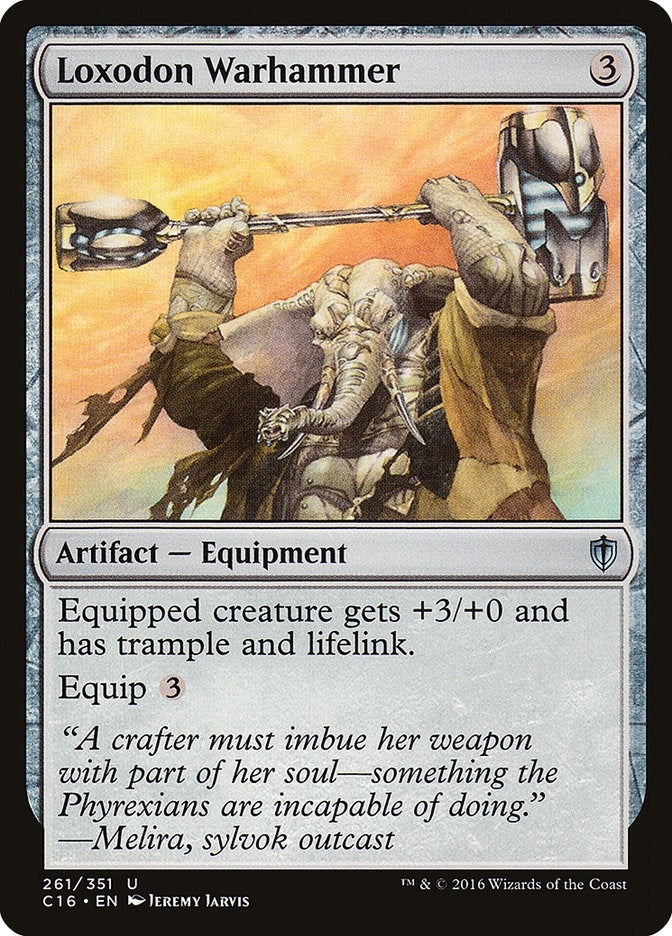 Loxodon Warhammer (261) [C16] - MTG Single