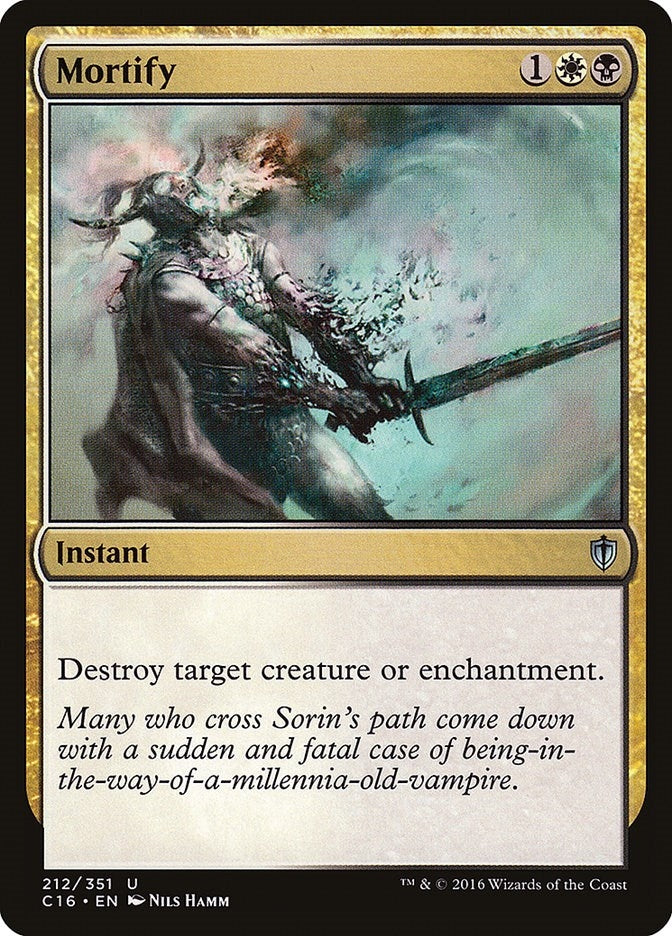 Mortify (212) [C16] - MTG Single