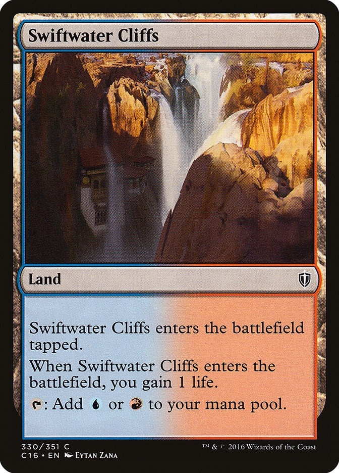 Swiftwater Cliffs (330) [C16] - MTG Single