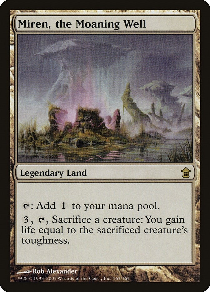 Miren the Moaning Well (163) [SOK] - MTG Single