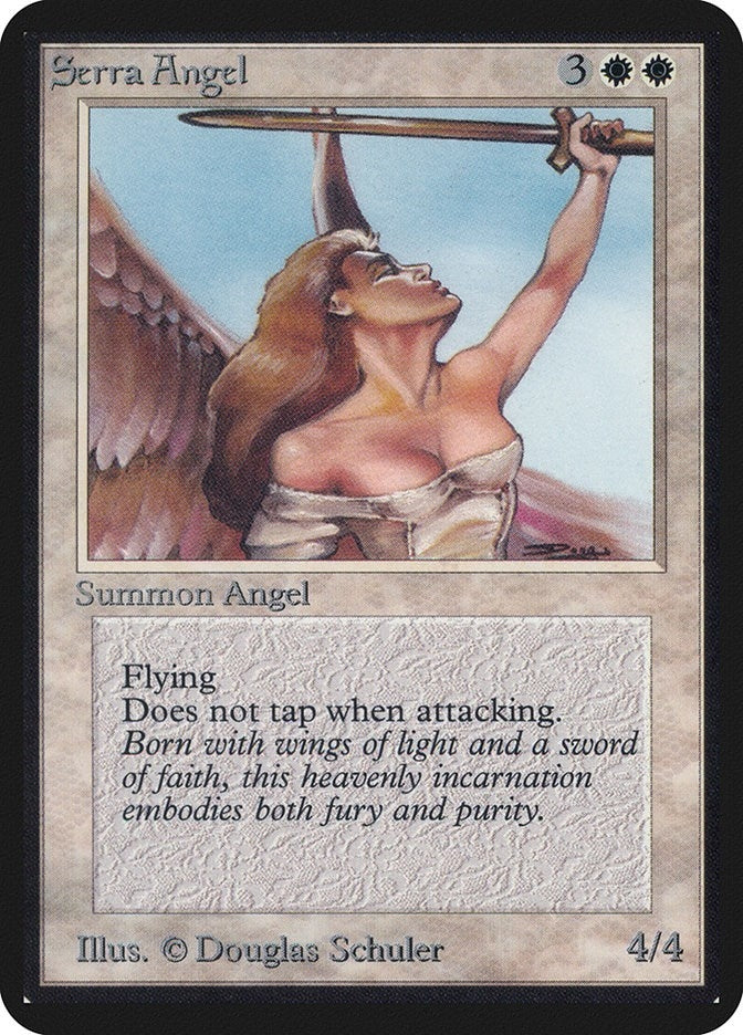 Serra Angel [LEA] - MTG Single