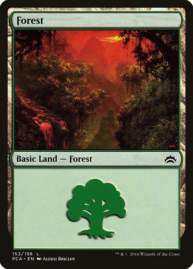 Forest (153) (153) [PCA] - MTG Single
