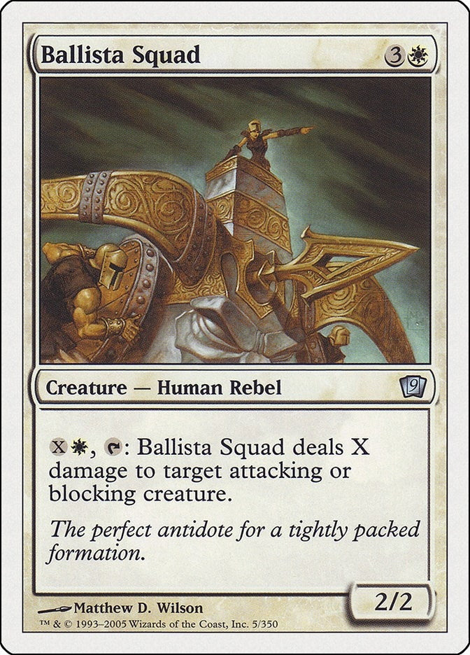 Ballista Squad (5) [9ED] - MTG Single