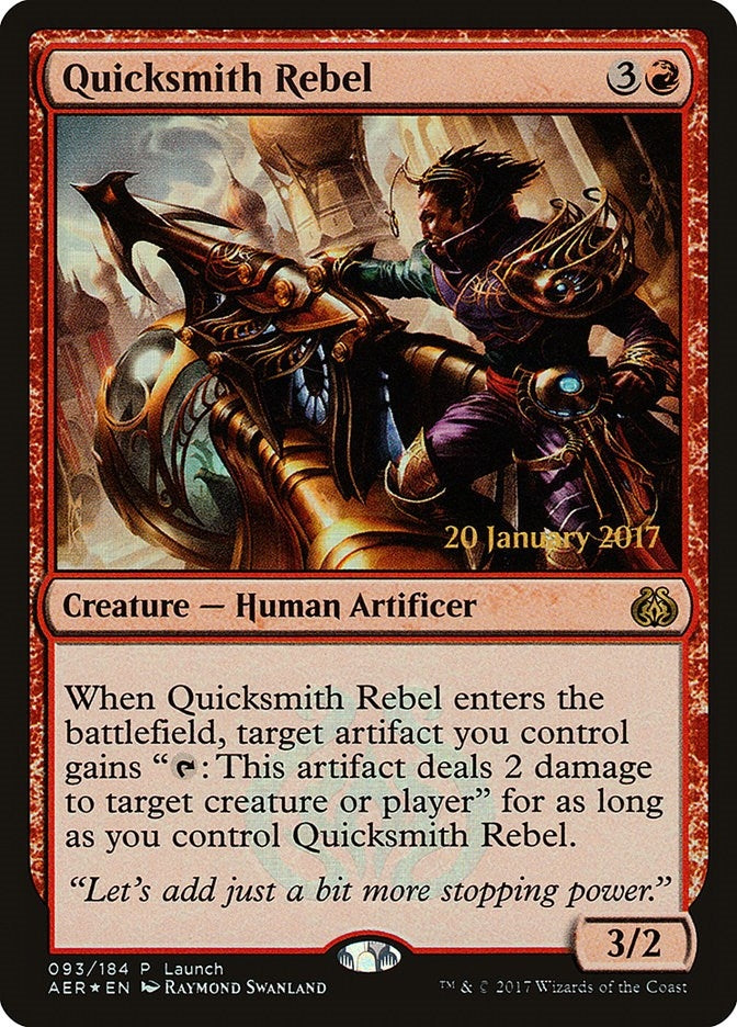 Quicksmith Rebel (93) [LARP] - MTG Single