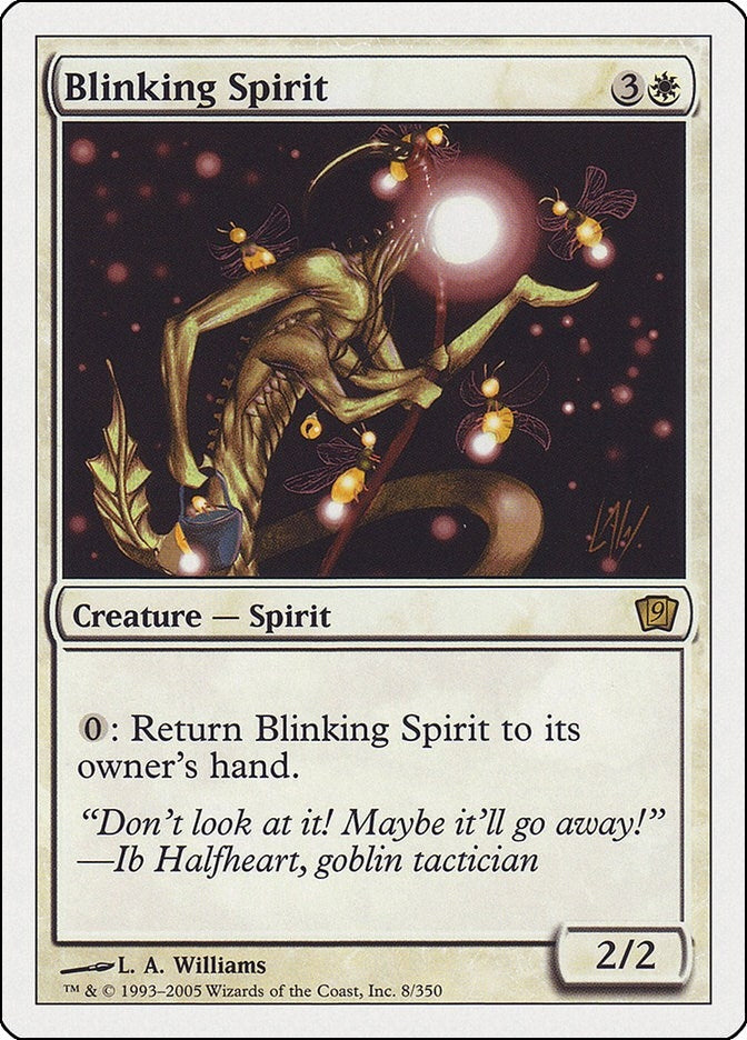 Blinking Spirit (8) [9ED] - MTG Single