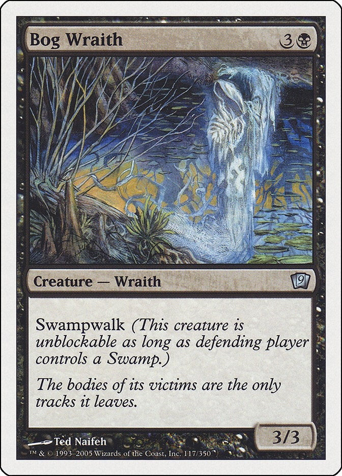 Bog Wraith (117) [9ED] - MTG Single
