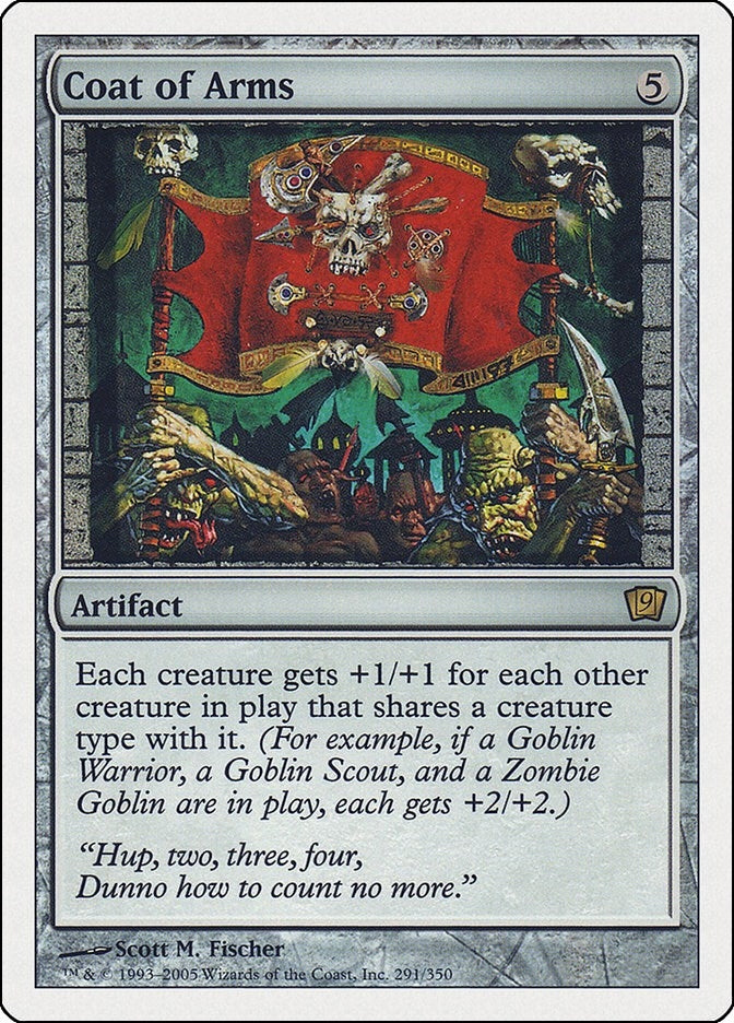 Coat of Arms (291) [9ED] - MTG Single
