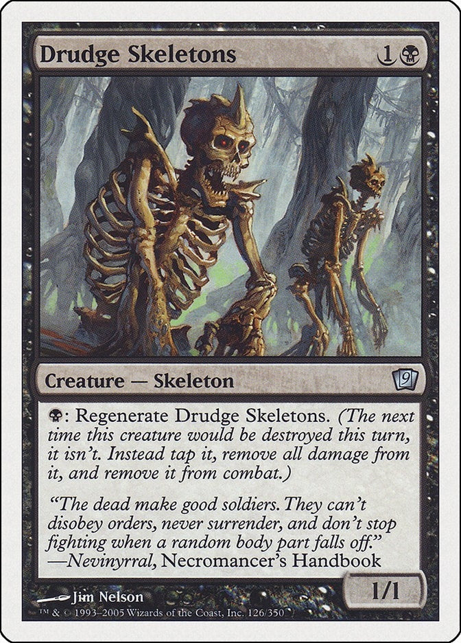Drudge Skeletons (126) [9ED] - MTG Single