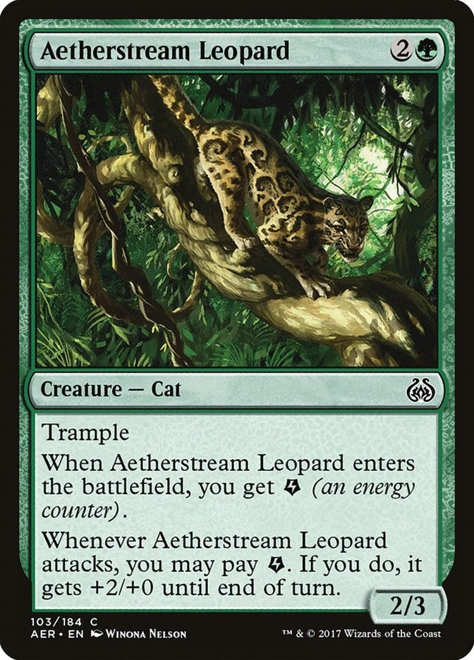 Aetherstream Leopard (103) [AER] - MTG Single