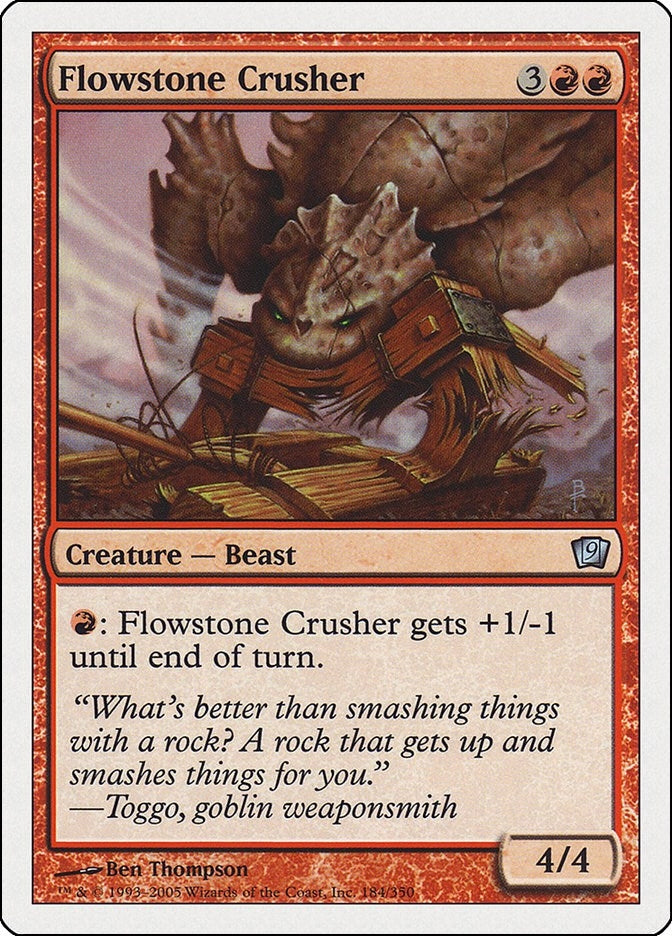 Flowstone Crusher (184) [9ED] - MTG Single