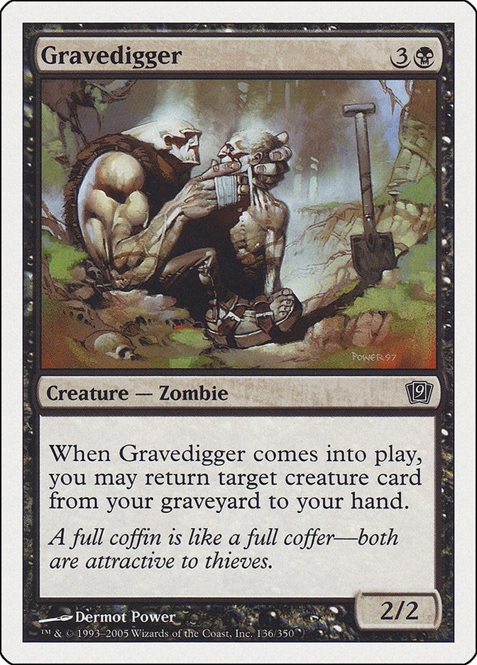 Gravedigger (136) [9ED] - MTG Single