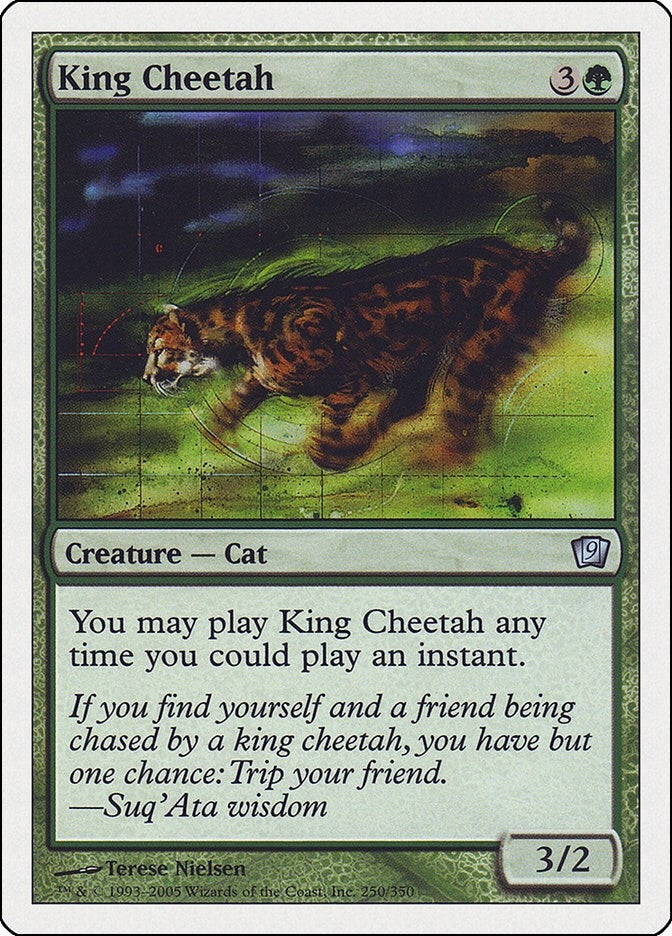 King Cheetah (250) [9ED] - MTG Single