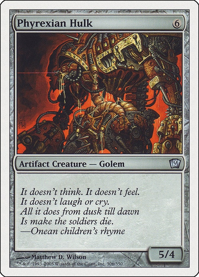 Phyrexian Hulk (306) [9ED] - MTG Single