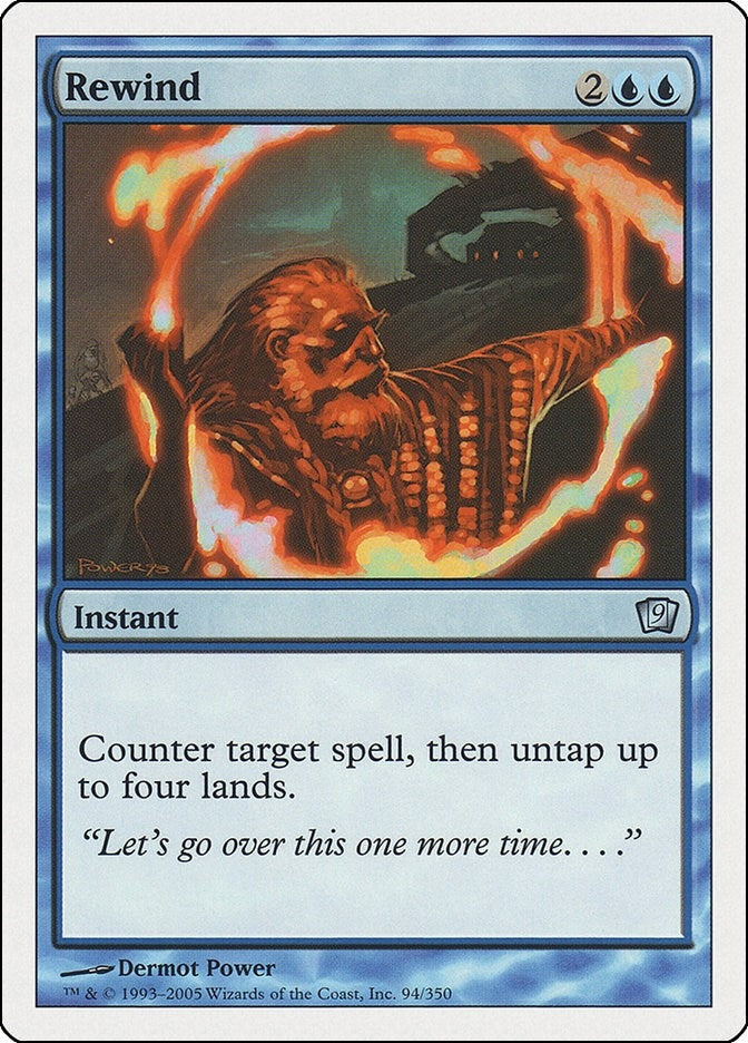 Rewind (94) [9ED] - MTG Single