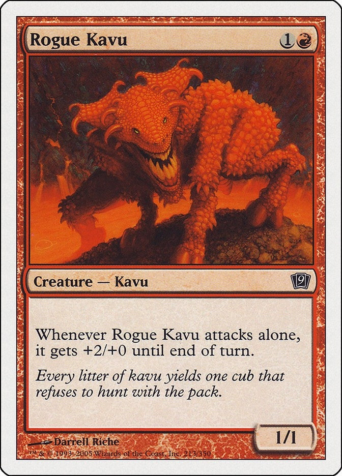 Rogue Kavu (213) [9ED] - MTG Single