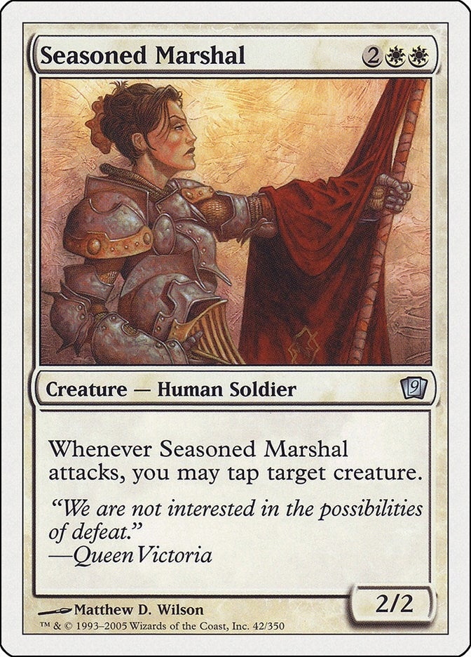 Seasoned Marshal [9ED] - MTG Single