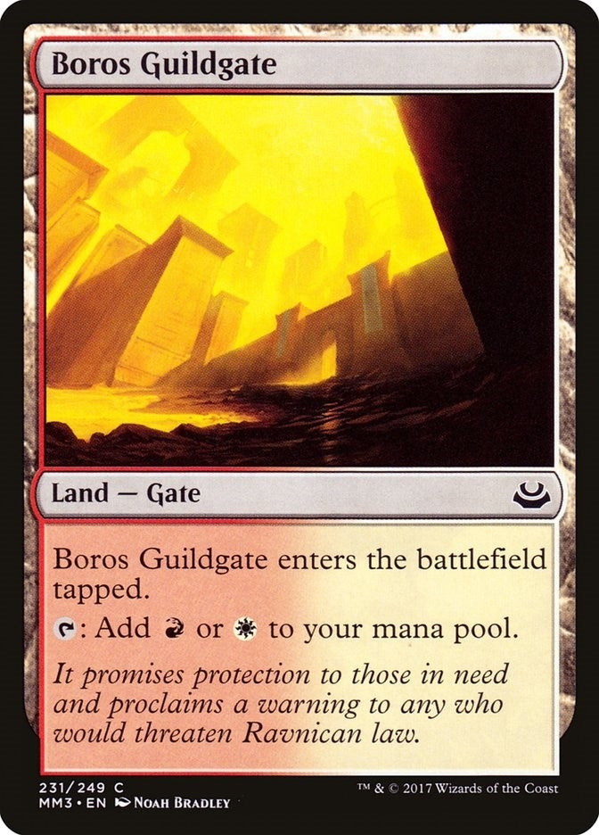 Boros Guildgate (231) [MM3] - MTG Single