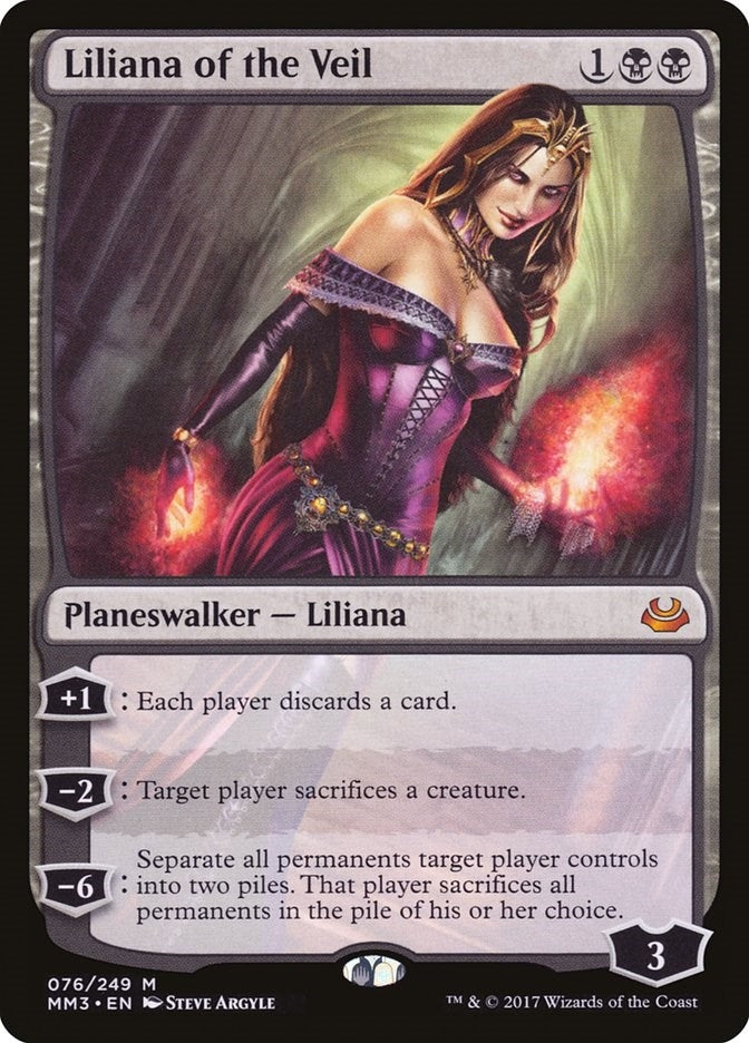 Liliana of the Veil (76) [MM3] - MTG Single