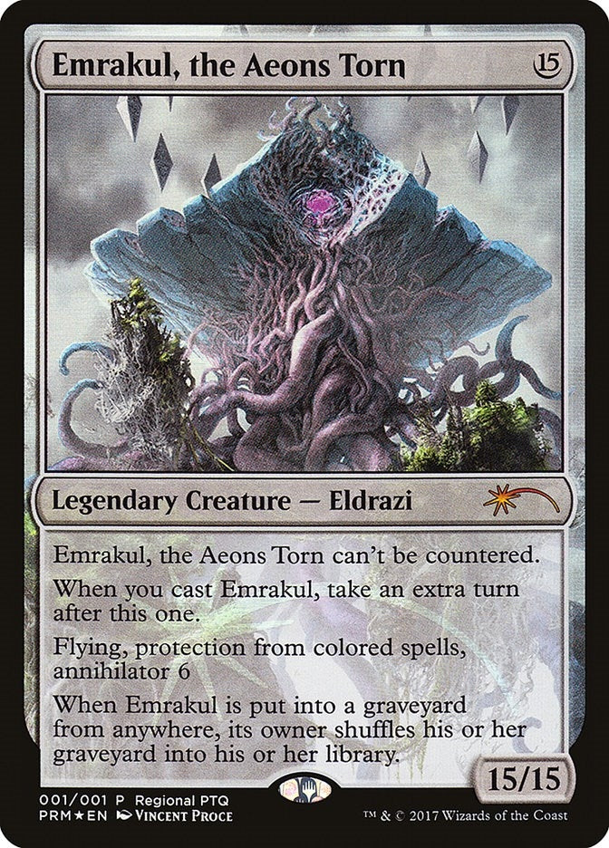 Emrakul the Aeons Torn (1) [PTP] - MTG Single