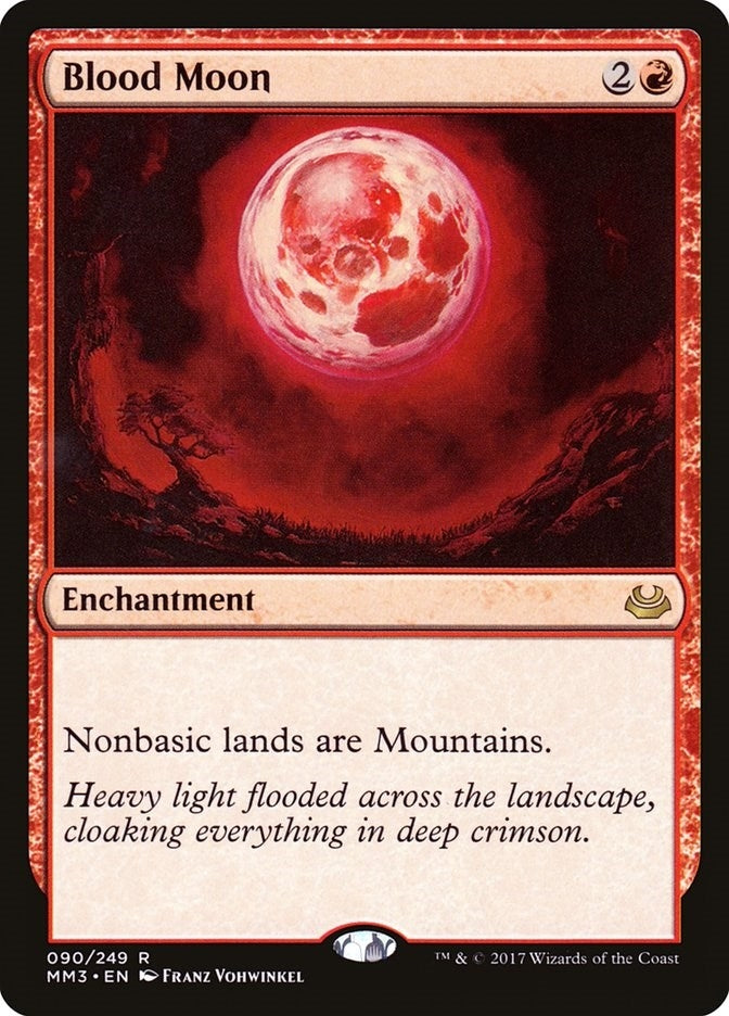Blood Moon (90) [MM3] - MTG Single