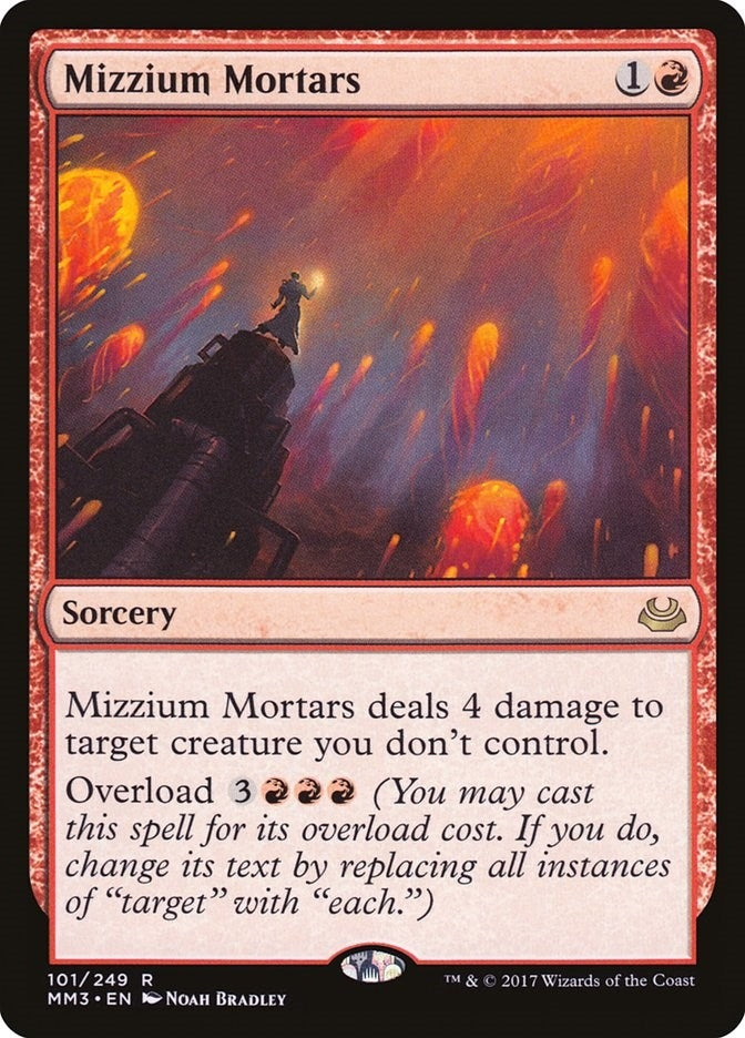 Mizzium Mortars (101) [MM3] - MTG Single
