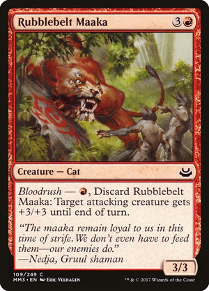 Rubblebelt Maaka (109) [MM3] - MTG Single