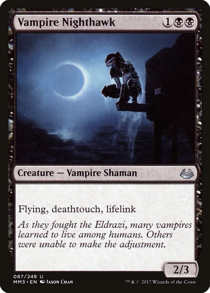 Vampire Nighthawk (87) [MM3] - MTG Single