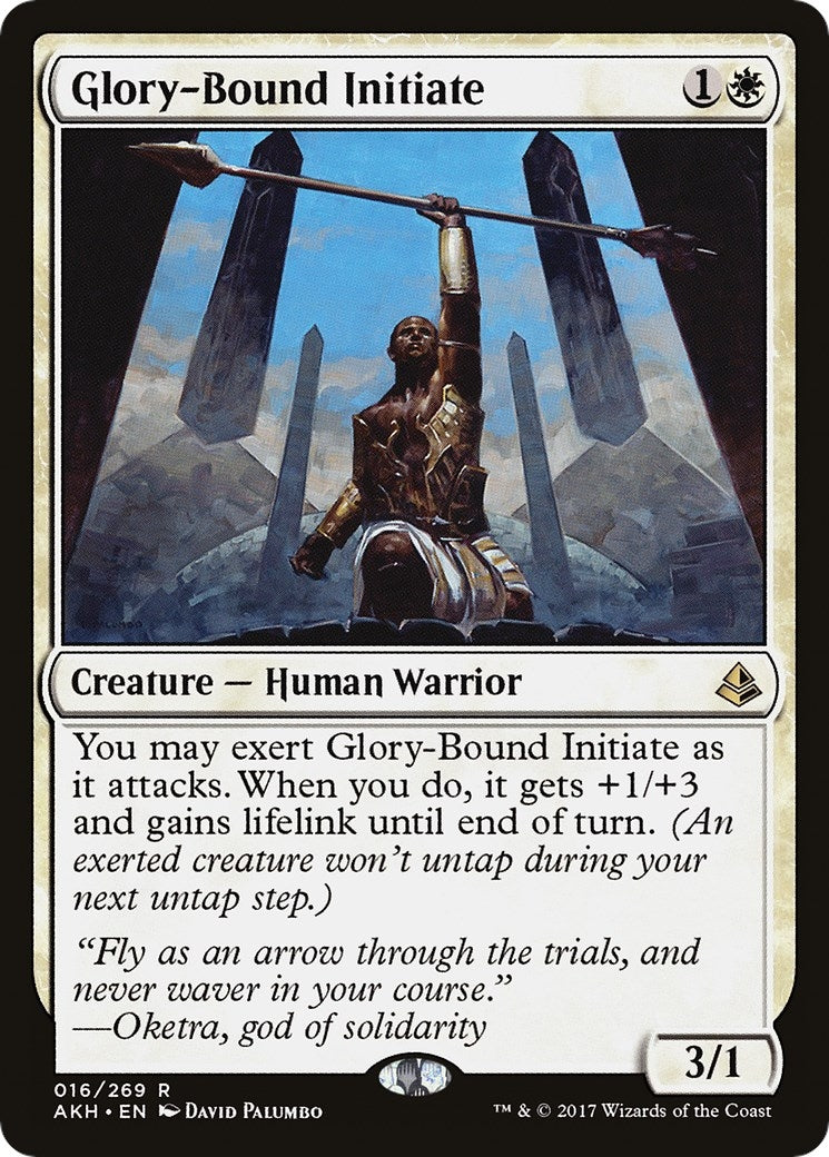 Glory-Bound Initiate (16) [AKH] - MTG Single