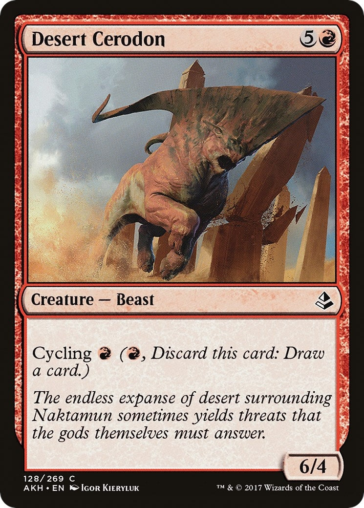 Desert Cerodon (128) [AKH] - MTG Single