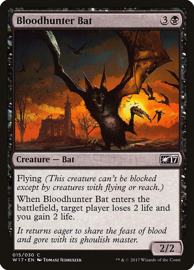 Bloodhunter Bat (15) [W17] - MTG Single