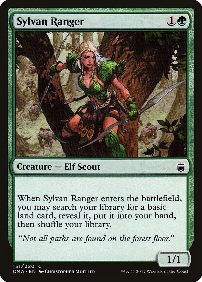 Sylvan Ranger (151) [CMA] - MTG Single