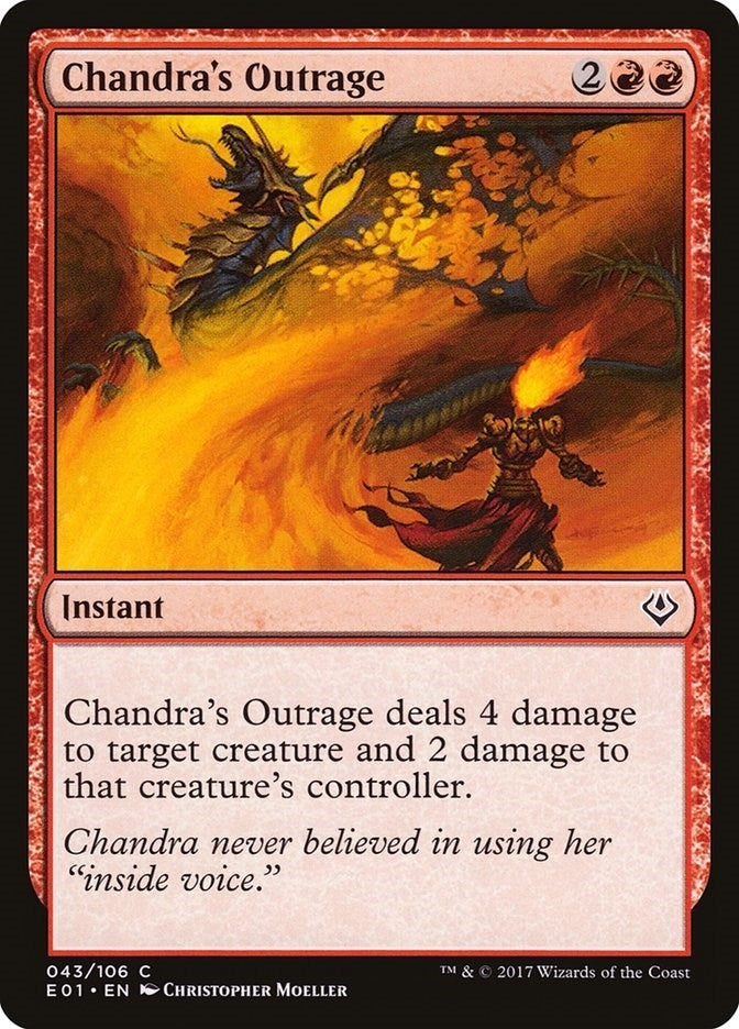 Chandra’s Outrage (43) [AC2] - MTG Single